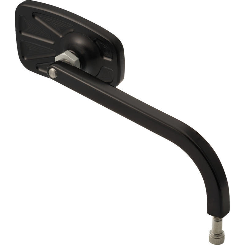 JOKER MACHINE 0640-1773 03-056-1R No. 8 Cafe Mirror - Standard - Rectangle - Black - Right