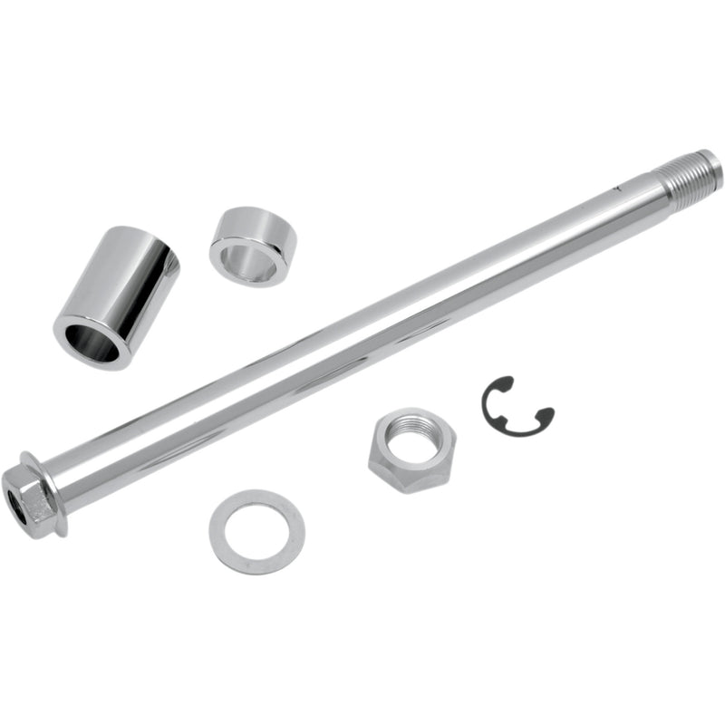 Drag Specialties Axle - 0214-0585 For Harley Dyna 2008-2017