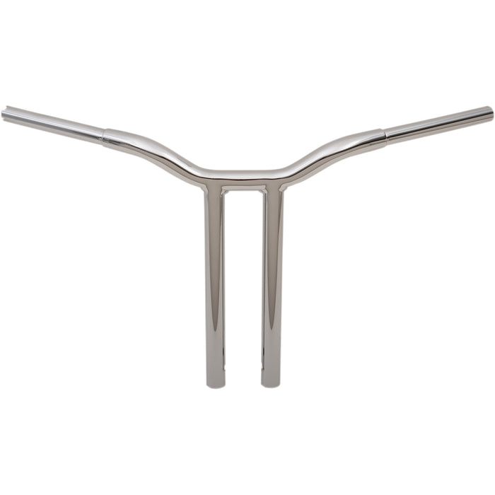 LA CHOPPERS 0601-4934 LA-7337-16 Kage Fighter Welded Straight-Riser Handlebar - One Piece - 16" - Chrome