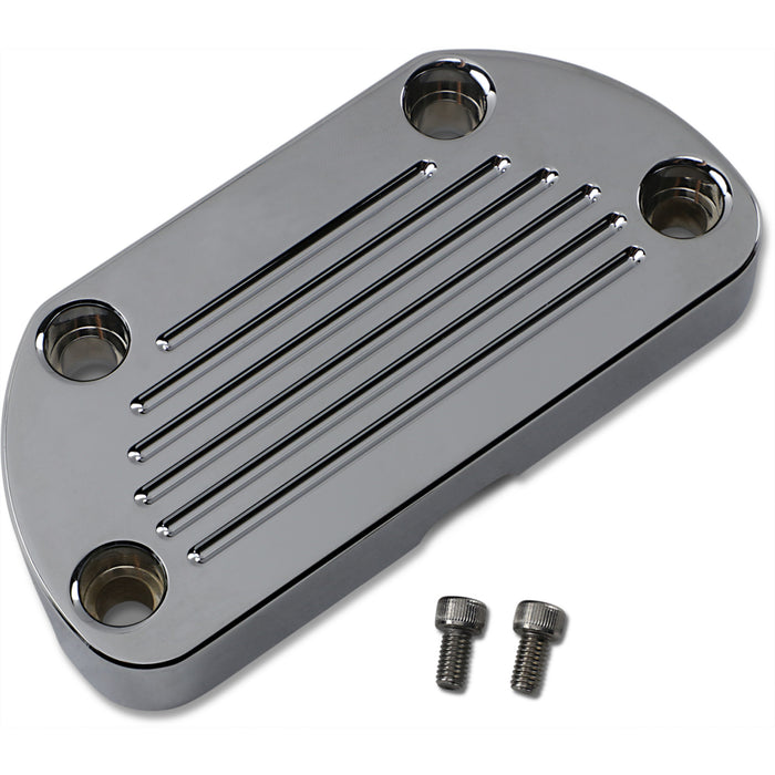 DAKOTA DIGITAL DS-373872 BKT-5002 Speedometer Mount - Chrome Flat 1" Handlebar Clamp Mount - For Pullback Risers