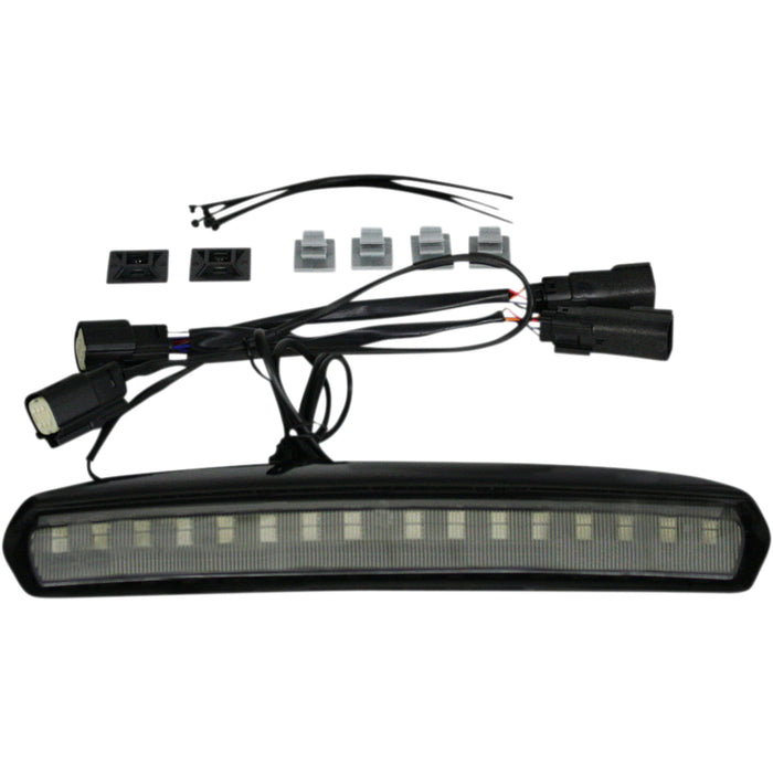 CUSTOM DYNAMICS 2040-2523 CD-TP-LID-BS High Mount Tour Pak (HMT) LED Light - Tour Pack Lid Light - Black/Smoke