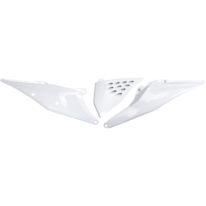 UFO 0520-2862 KT05004-042 Replacement Side Panels Side Panels - KTM White - Vented
