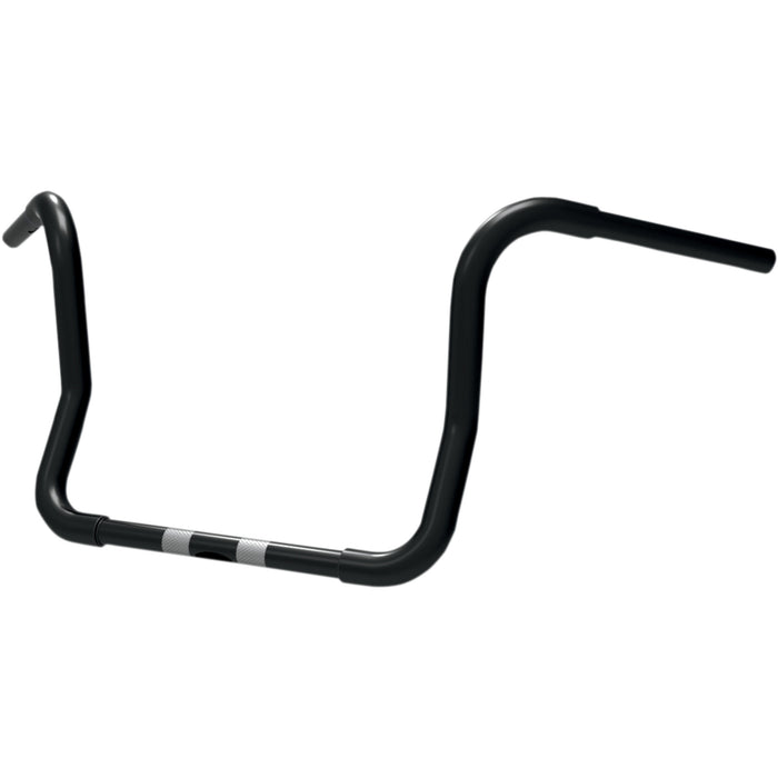 KHROME WERKS 0601-1705 300830 1-1/4" Fat Ape Hanger Handlebar - 12" - TBW - Black