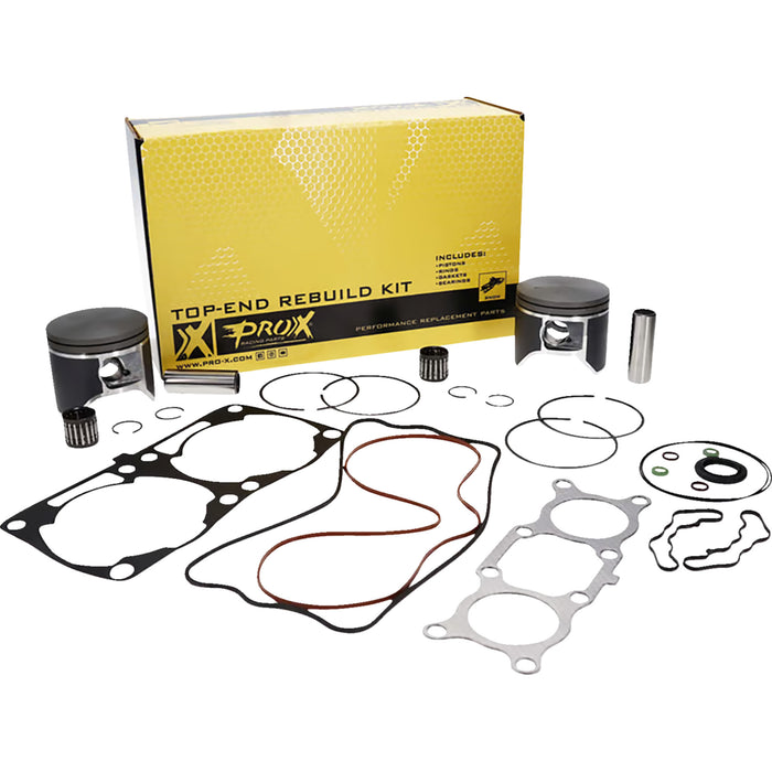 PROX 0910-6983 11.5817.000 Top End Kit Piston Kit with Gaskets - Polaris