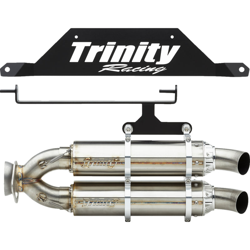 Trinity Racing Muffler - TR-4182S Polaris RZR 2022-2023