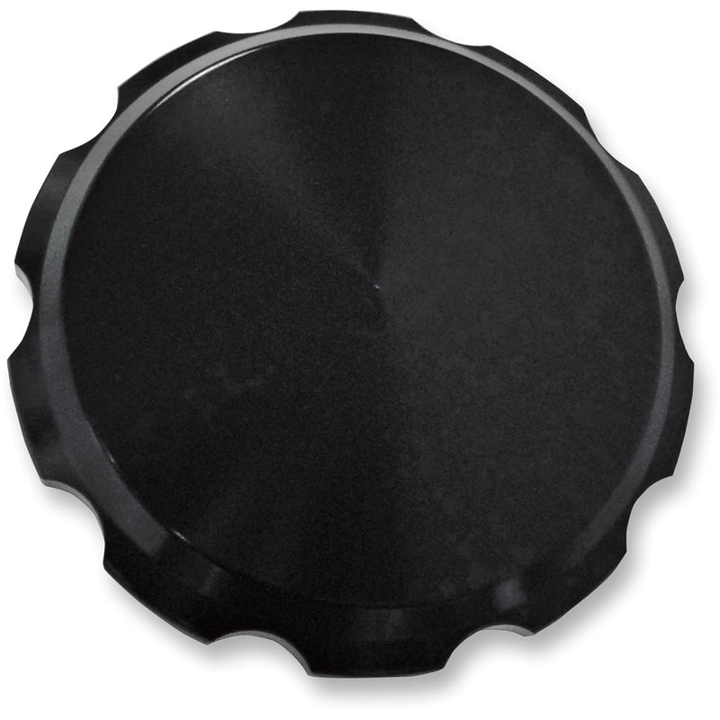 Joker Machine Serrated Series Fuel Cap - 10-442B For Harley Motorcycles 1996-2024