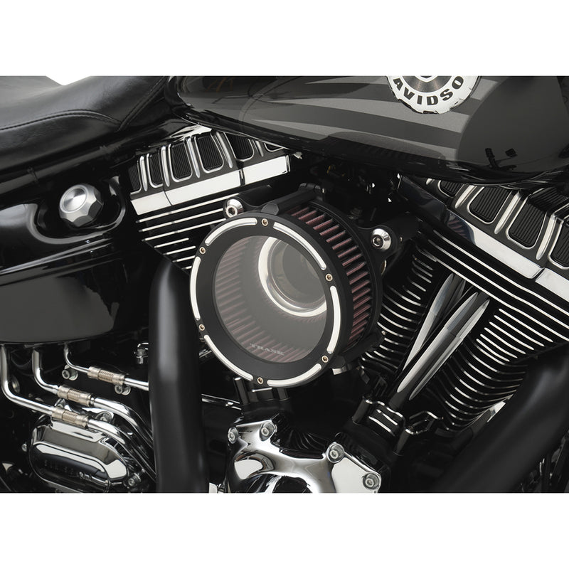 Trask Assault Charge Breather Air Cleaner - TM-1023RC For Harley Motorcycles 2017-2024