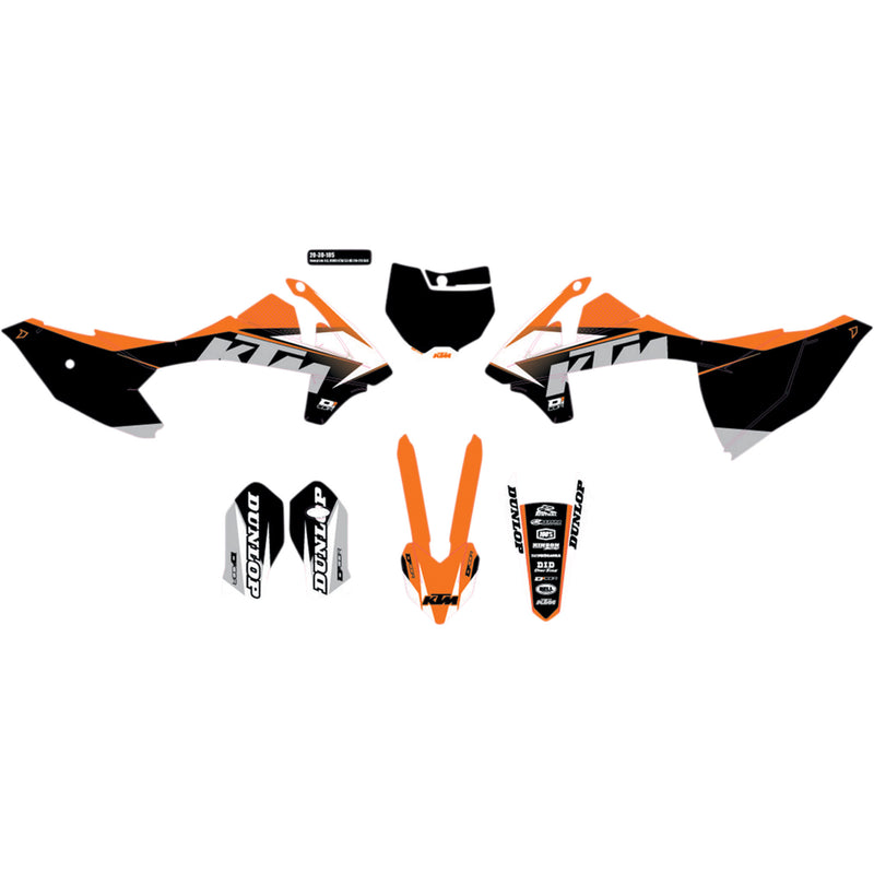 D'cor Visuals Graphic Kit - 20-30-105 KTM SX 85 2018-2021