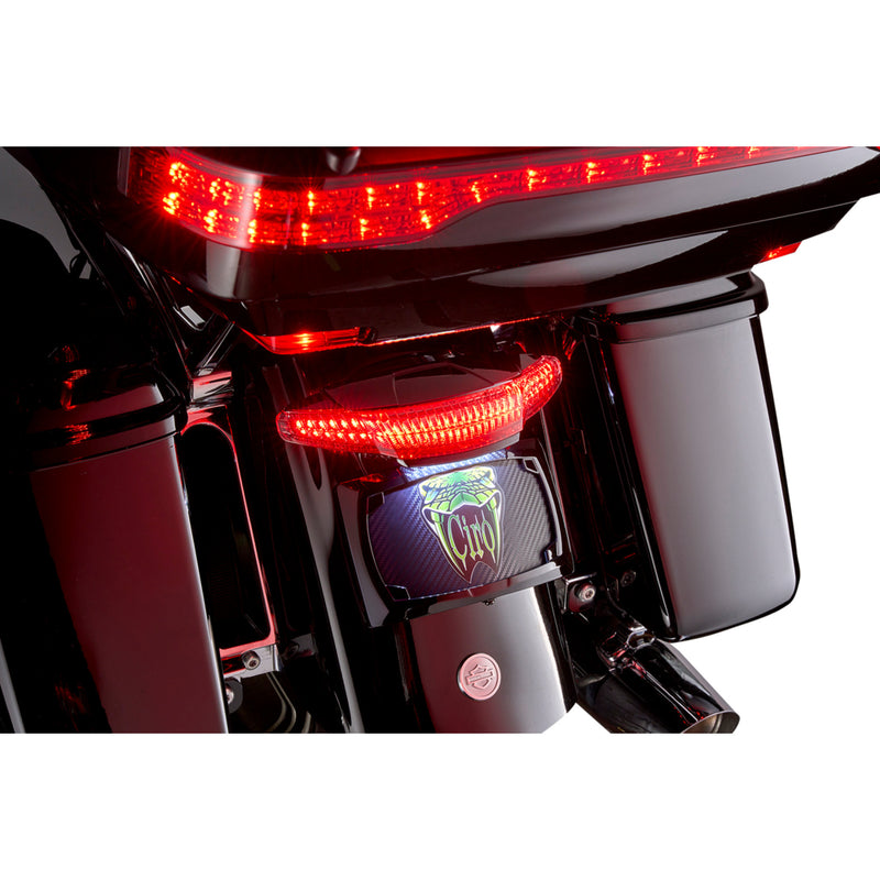 Ciro Taillight License Plate Holder - 40454 For Harley Touring 2014-2024