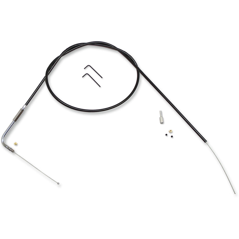 Magnum Shielding BYO™ Build Your Own™ Control Cable Kit Throttle Idle Black - 493629 For Harley Motorcycles 1996-2021