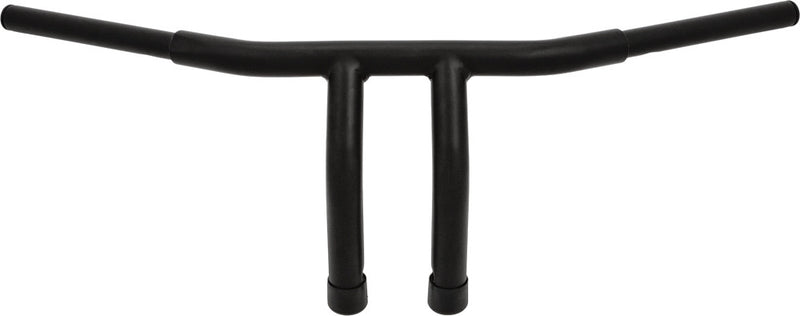 Harddrive 1.25" FAT Tiller-Bar 8" Rise Satin Black - 31-0167MB For Harley Motorcycles 1982-2017