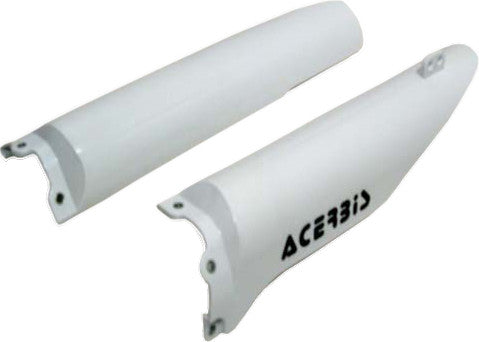 Acerbis Fork Guard White - 2115020002 Suzuki RM 125 / RM 250 1999-2003