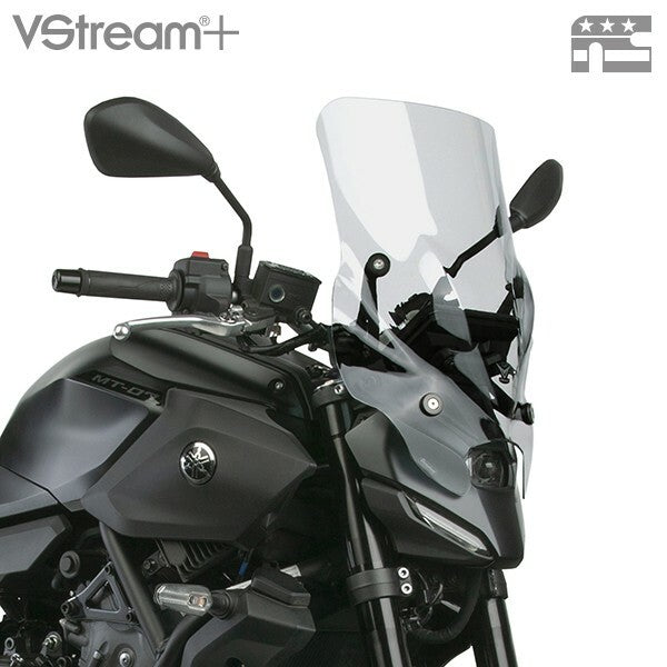 National Cycle 562-9999S N20353 VSTREAM WINDSCREEN PLUS MID LIGHT TINT YAM