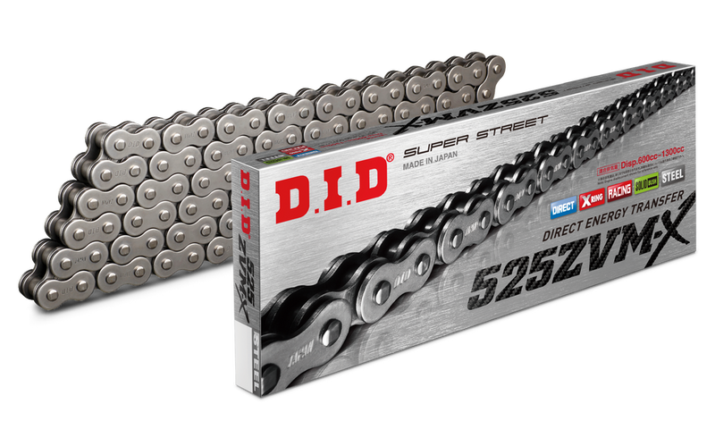 D.i.d 690-54100 525ZVMXX100Z SUPER STREET 525ZVMX-100L X-RING CHAIN NATURAL