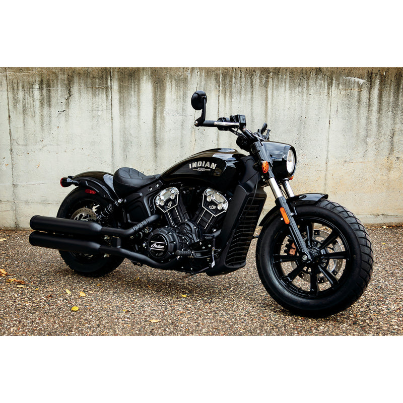 Mustang Solo Touring Seat Black - 76842 For Indian Scout 2018-2024