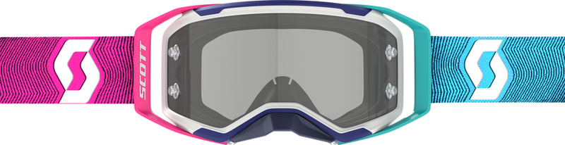 Scott 51-5628 421470-7906327 PROSPECT 2.0 LS GOGGLE STLTH BL/RAD PNK LS GREY WRKS