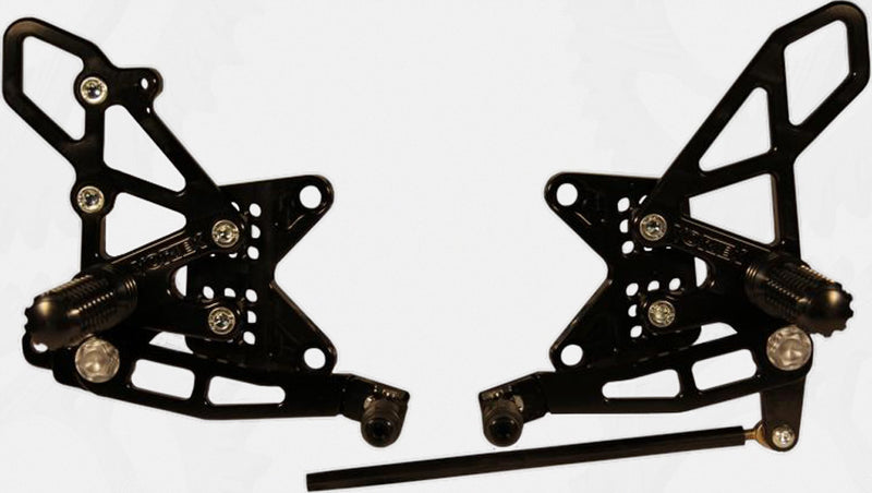 Vortex Rear SET Complete Black - RS411K Kawasaki Ninja 2004-2015