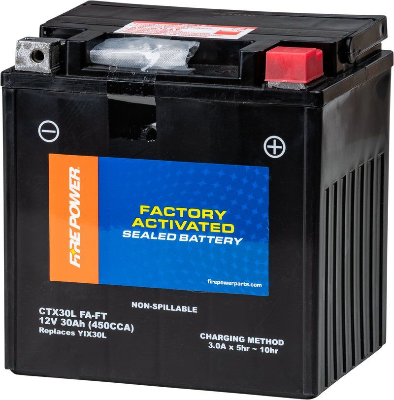 Fire Power 49-2307 CTX30L (FA) FT BATTERY CTX30L (FA) FT SEALED FACTORY ACTIVATED