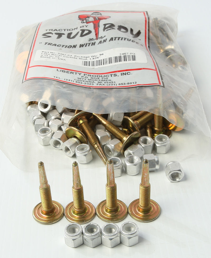 Stud Boy 18-33161 2467-P3 LAKE RACER STUDS 1.625" 96/PKG
