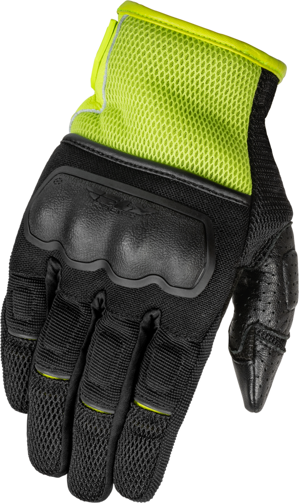 Fly Racing Coolpro Force Gloves Black HI-VIS MD