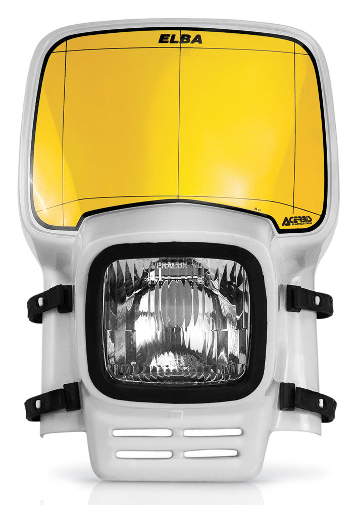 Acerbis 26330-50002 2633050002 HEADLIGHT ELBA 2 WHITE 12V/35W