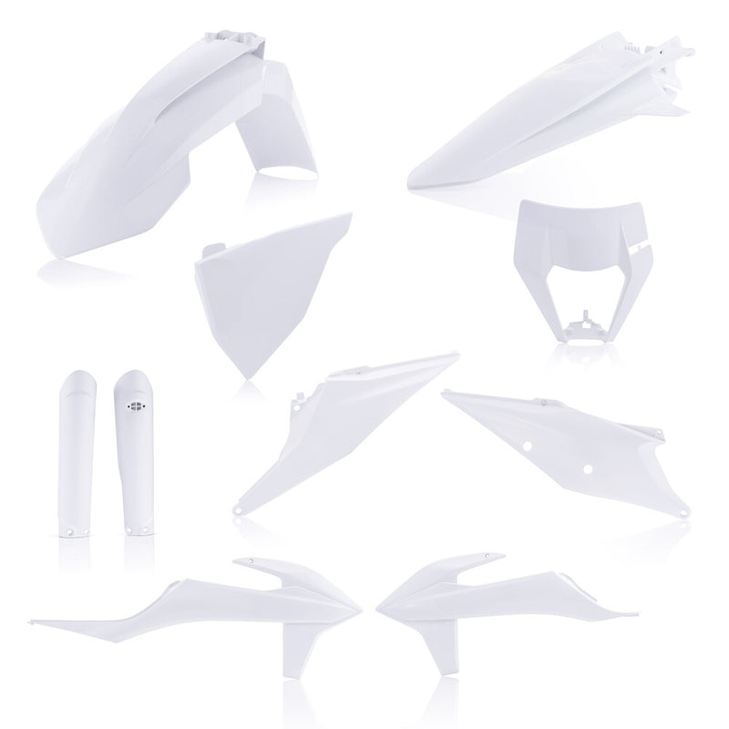 Acerbis Full Plastic Kit White - 2791546811 KTM Dirt Bikes 2020-2023