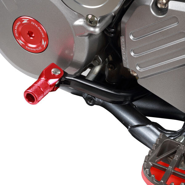 Zeta Forged Shift Lever RED - ZE90-4242 Suzuki 400S / 400SM 2000-2024