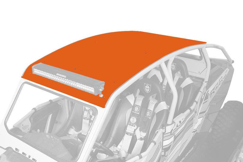 Pro Armor Asylum Roof With Light Bar Pocket Orange Madness - P144R121OM Polaris RZR 2014-2022