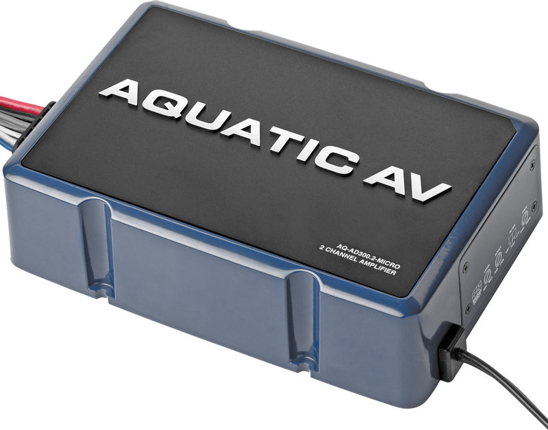 Aquatic Av 94-1501 AQ-AD300.2-MICRO 2-CHANNEL AMP MICRO 300W