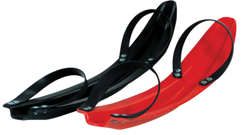 Slp 15-3231 35-238 SKI SLIPS BLACK (PAIR) WITH 24" STRAPS