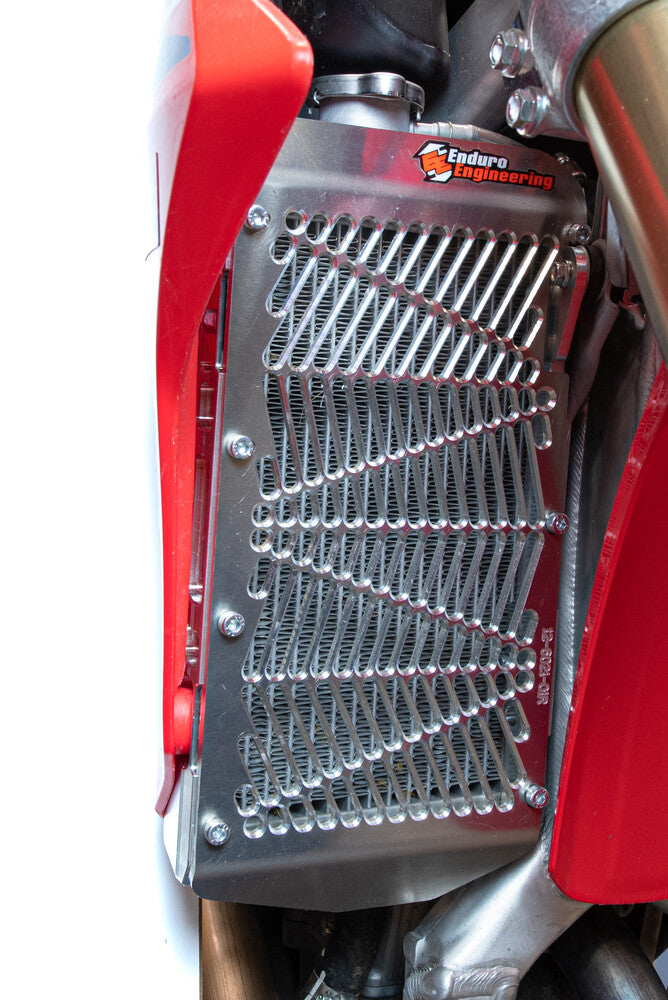 Enduro Engineering Billet Radiator Guard - 12-6021 Honda CRF450R / CRF450RX / CRF250R / CRF250RX 2021-2025