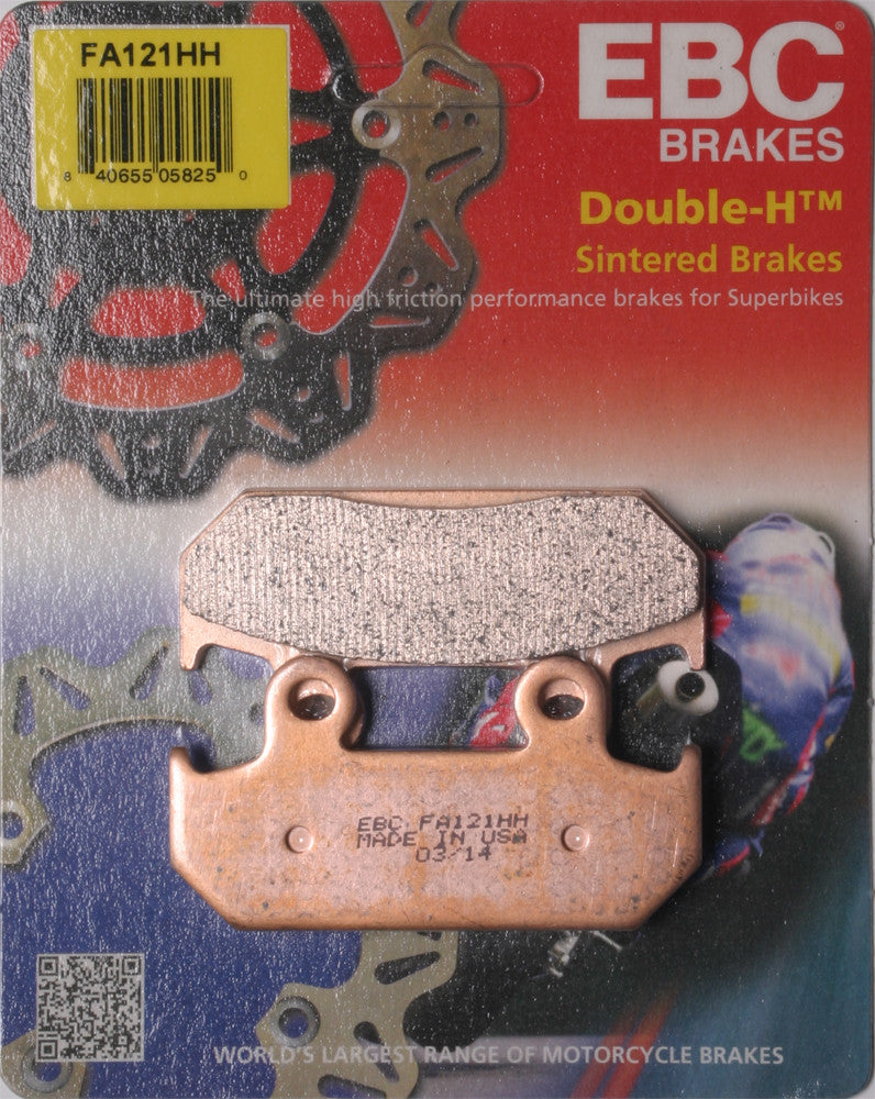 EBC Brake Pads - FA121HH Honda CBR600F Hurricane / CBR600F 1987-1990