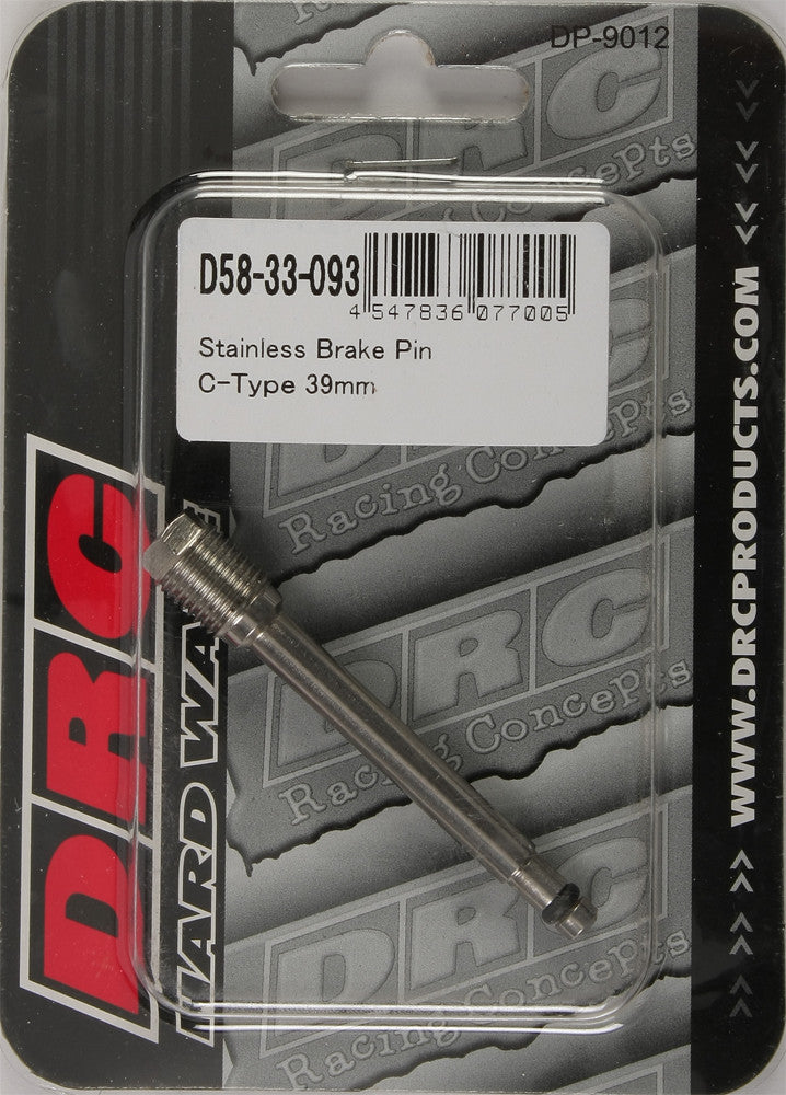 Drc Stainless Brake PIN C-Type 39MM - D58-33-093 For Honda CRF450L / CRF450RL 2019-2023 | Suzuki 400SM 2005-2021