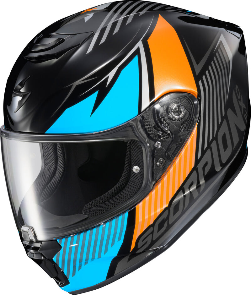 discount scorpion helmets EXO-R320 Alchemy Helmet (Medium, White/Blue/Hi-Viz) or if youre riding away from the sun Scorpion EXO-Combat 2 Matt Black