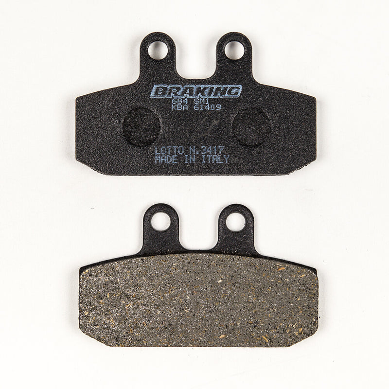 Braking Brake PAD SET Semi-Metallic - 684SM1 For Moto Guzzi Motorcycles 2015-2021 | Aprilia Atlantic / Scarabeo / Mana / SportCity 2007-2015