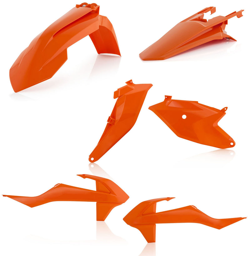 Acerbis Plastic Kit Orange - 2686015226 KTM 85 (17/14) 2018-2024
