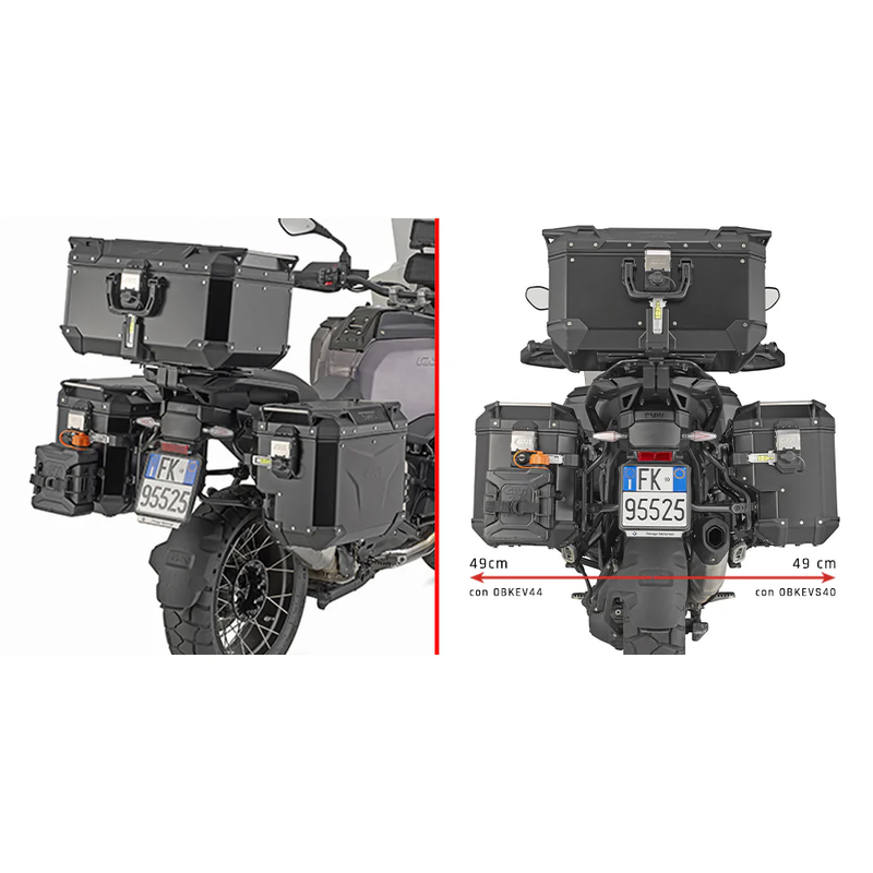 Givi Side Case Hardware Monokey - PLOS5146CAM BMW 1300 Adventure / R1300GS Adventure 2025