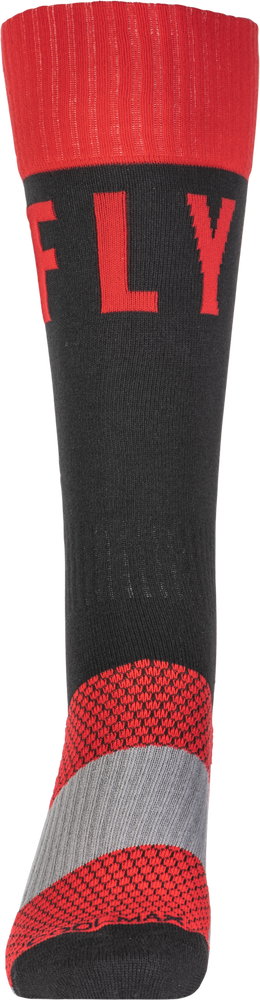 Fly Racing 350-0532L 350-0532L MX PRO SOCKS RED/BLACK LG/XL