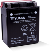 Yuasa Battery YUAM62H4A Yuasa YTX14AH-BS High Performance AGM 12-Volt Battery W/bottle - User 1