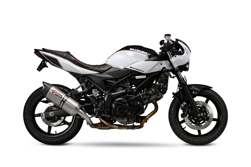 Yoshimura Exhaust Street AT2 SO SS SS CF WF - 11670BM522 Suzuki 650 / 650X 2017-2024