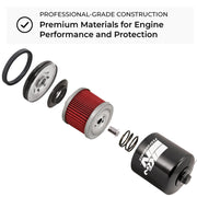 K & N KN-141 K&N Yamaha / MBK / Fantic Caballero 1.5in OD X 1.813in H Oil Filter - Photo - Primary