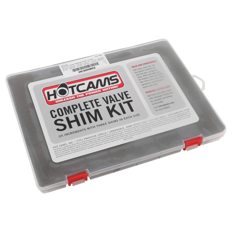 Hot Cams HCSHIM02 04-09/12-13 Yamaha YFZ 450 450cc 9.48mm Complete Shim Kit - Photo - Primary