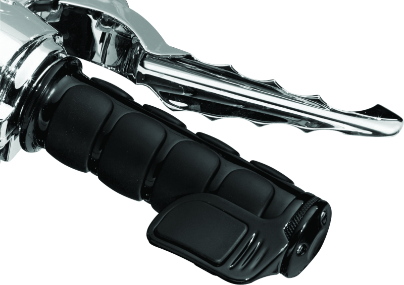 Kuryakyn 6345 ISO Grips Metric Cruisers Black - User 1