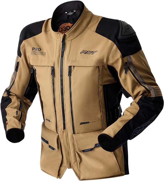 Rst 556-3599352 103599SND-52 PS ADVENTURE D3O JACKET SAND/BLACK TEXTILE 4X
