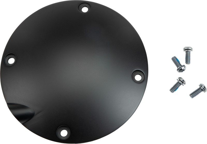 Harddrive Dome Derby Cover Satin Black XL - 37-030SB For Harley Sportster 1994-2003