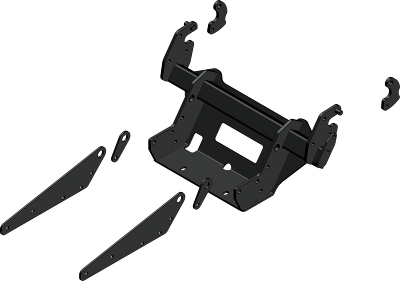Kfi Products PRO 2.0 Tube Glacier Adapter - 106630 Polaris Ranger 2024