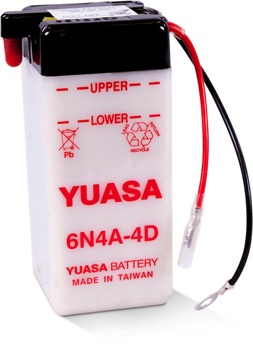 Yuasa Battery YUAM26A4B Yuasa 6N4A-4D Conventional 6-Volt Battery - User 1