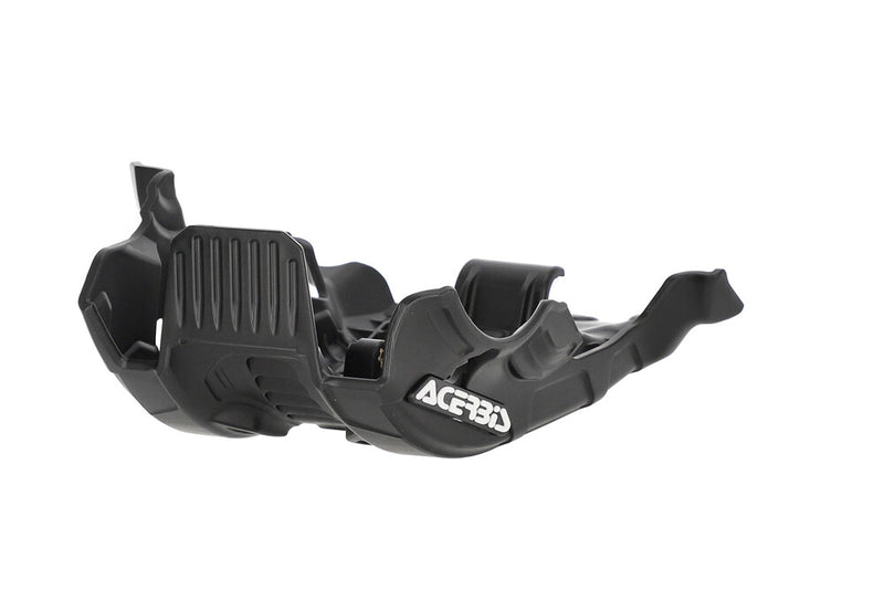 Acerbis Skid Plate Black HUS - 2981460001 For KTM SX 250 / XC 250 / SX 300 / XC 300 2023-2025 | Husqvarna TC 250 2023-2025