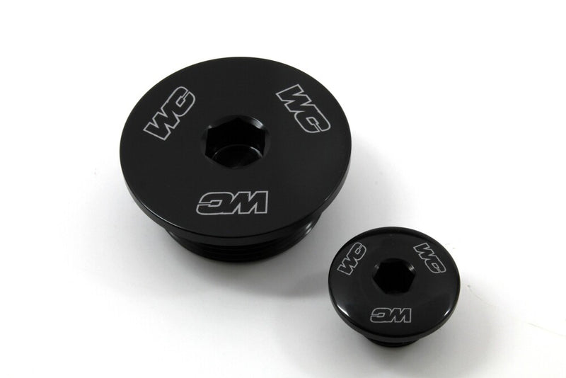 Works Engine Plugs Black - 24-609 Honda CRF250R / CRF250F / CRF250RX 2018-2021