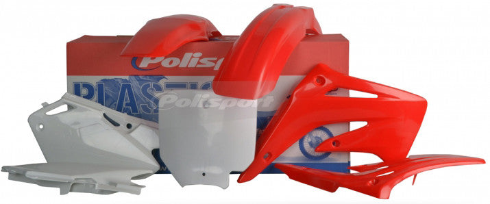 Polisport Plastic Body Kit RED - 90078 Honda CR85R / CR85RB Expert 2003-2007